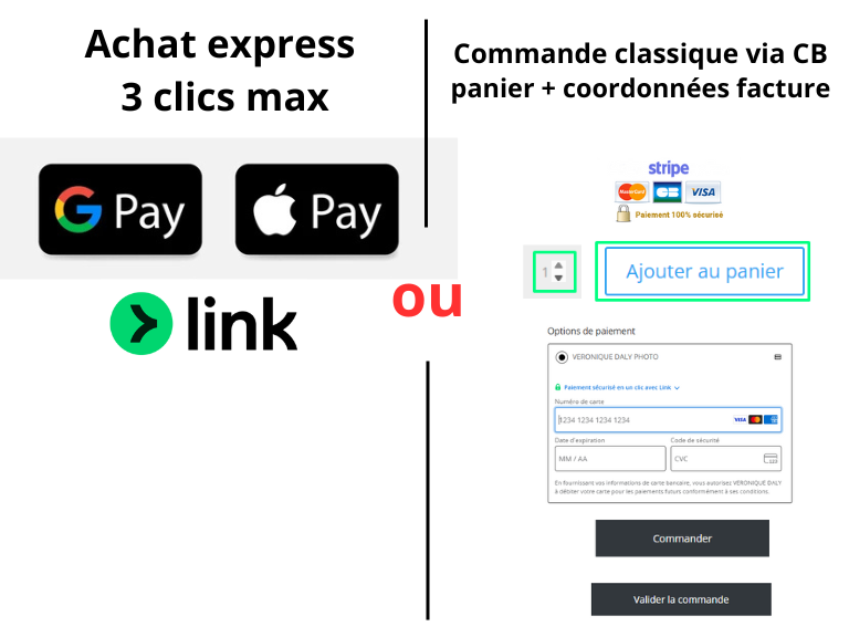 Achat expres 3 clics